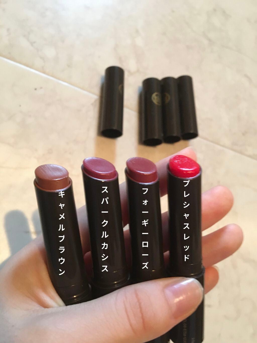 リップザカラー/リップザカラー/口紅を使ったクチコミ(3枚目)