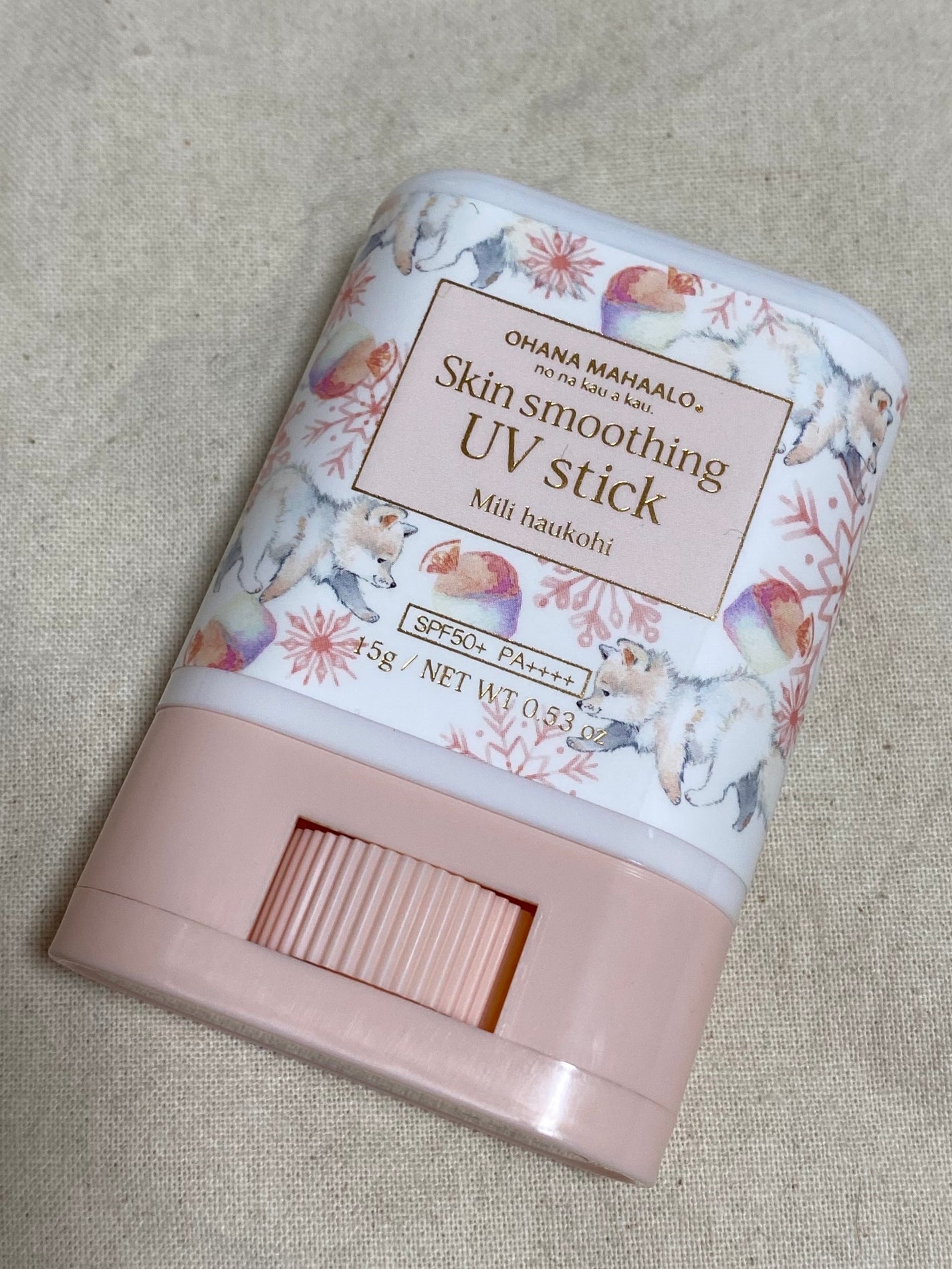 ミリハウコヒ スキンスムージングUVスティック/OHANA MAHAALO/日焼け止めスティックを使ったクチコミ(2枚目)