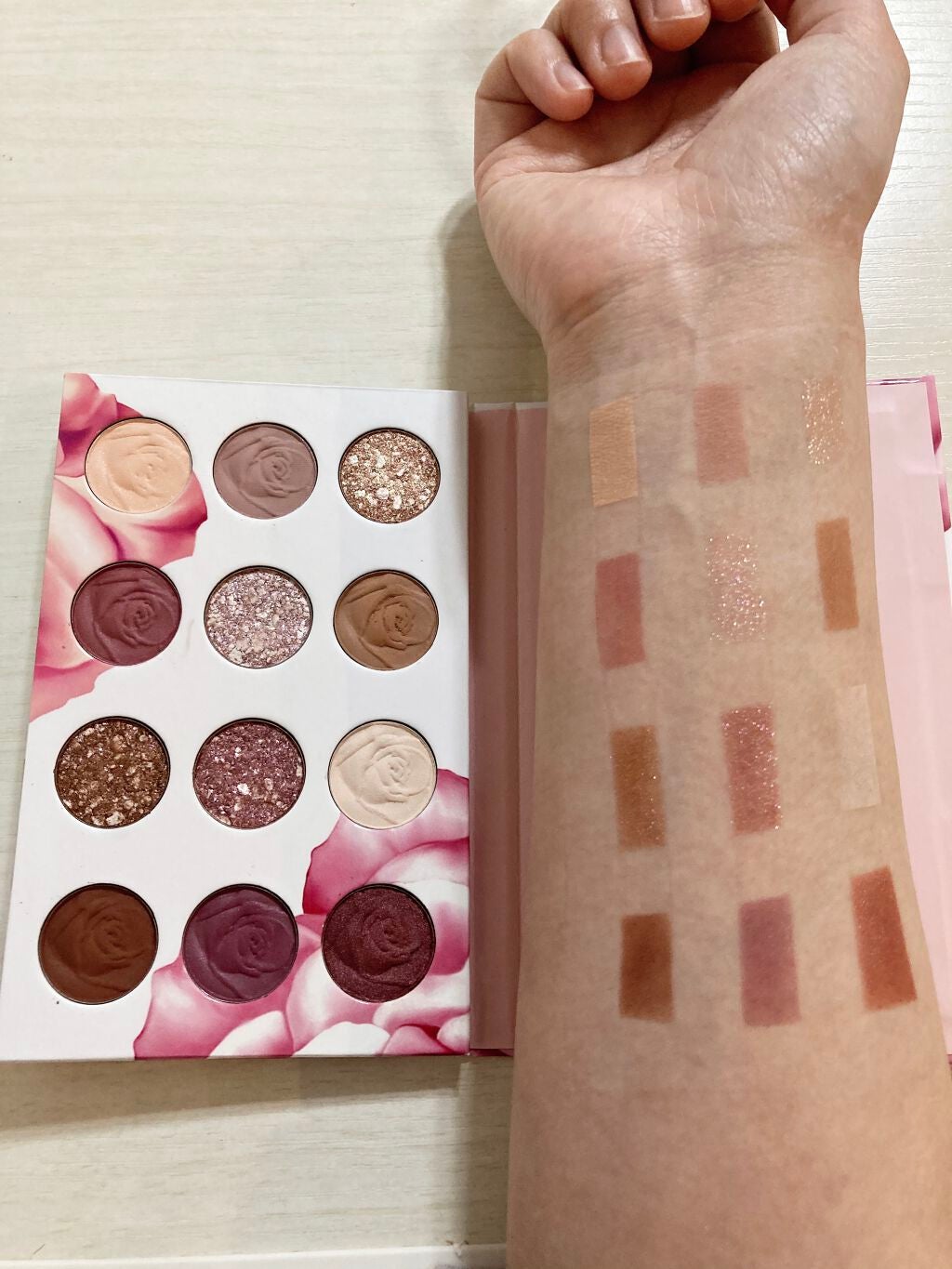 ローズ オール プレイ アイシャドウ ブーケ/PHYSICIANS FORMULA/アイシャドウパレットを使ったクチコミ(4枚目)