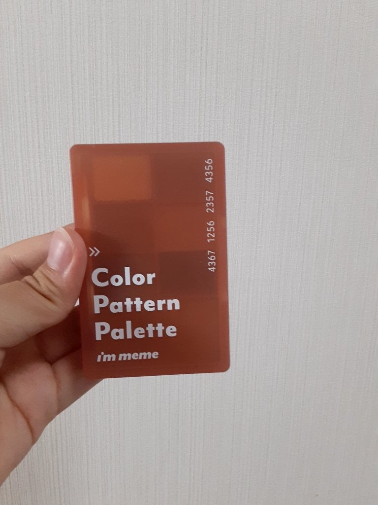 カラーパターンパレット/i’m meme/マルチパレットを使ったクチコミ(1枚目)