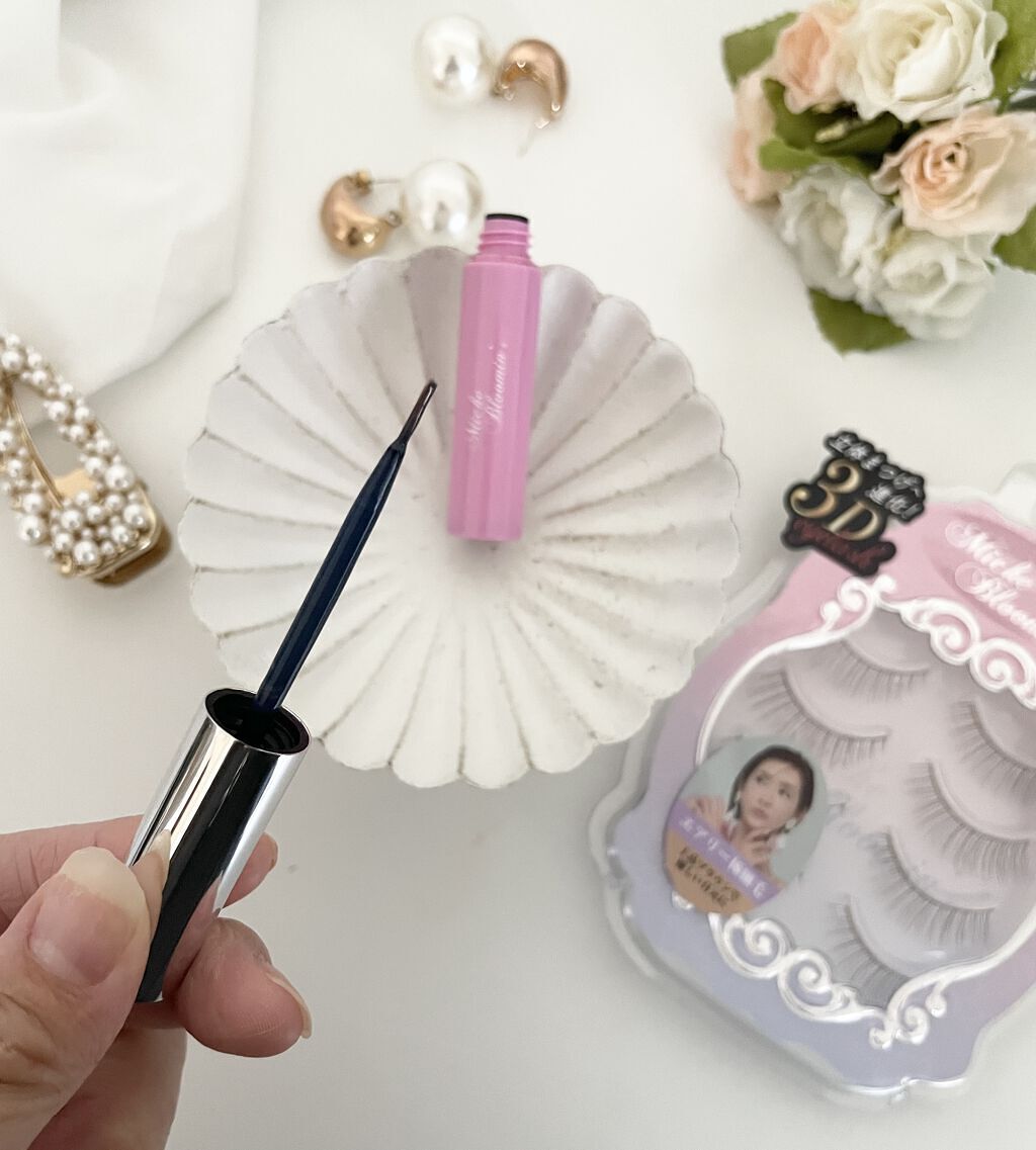 アイラッシュグルー/ミッシュブルーミン/つけまつげを使ったクチコミ（2枚目）