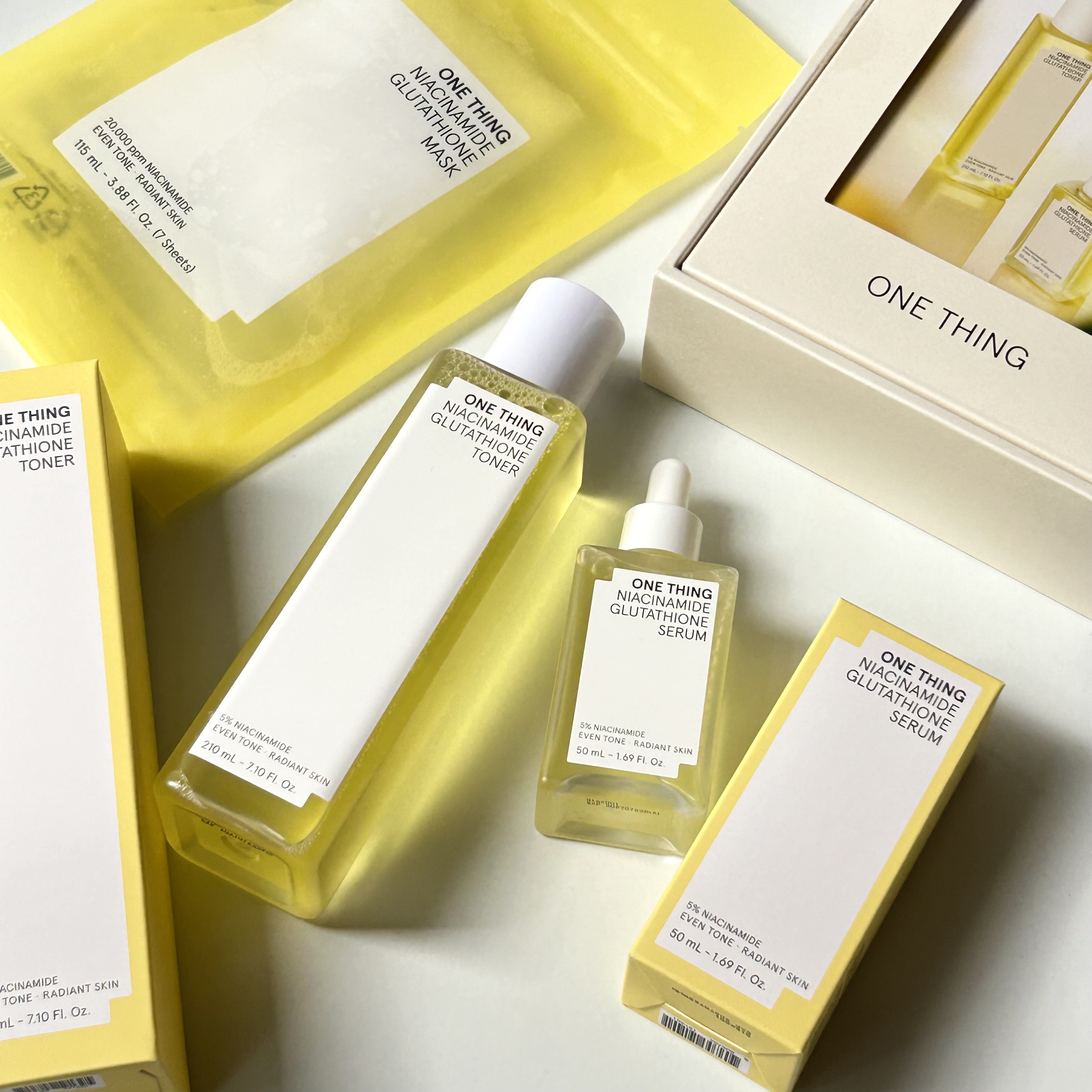 ナイアシンアミドグルタチオントナー/ONE THING/化粧水を使ったクチコミ（1枚目）