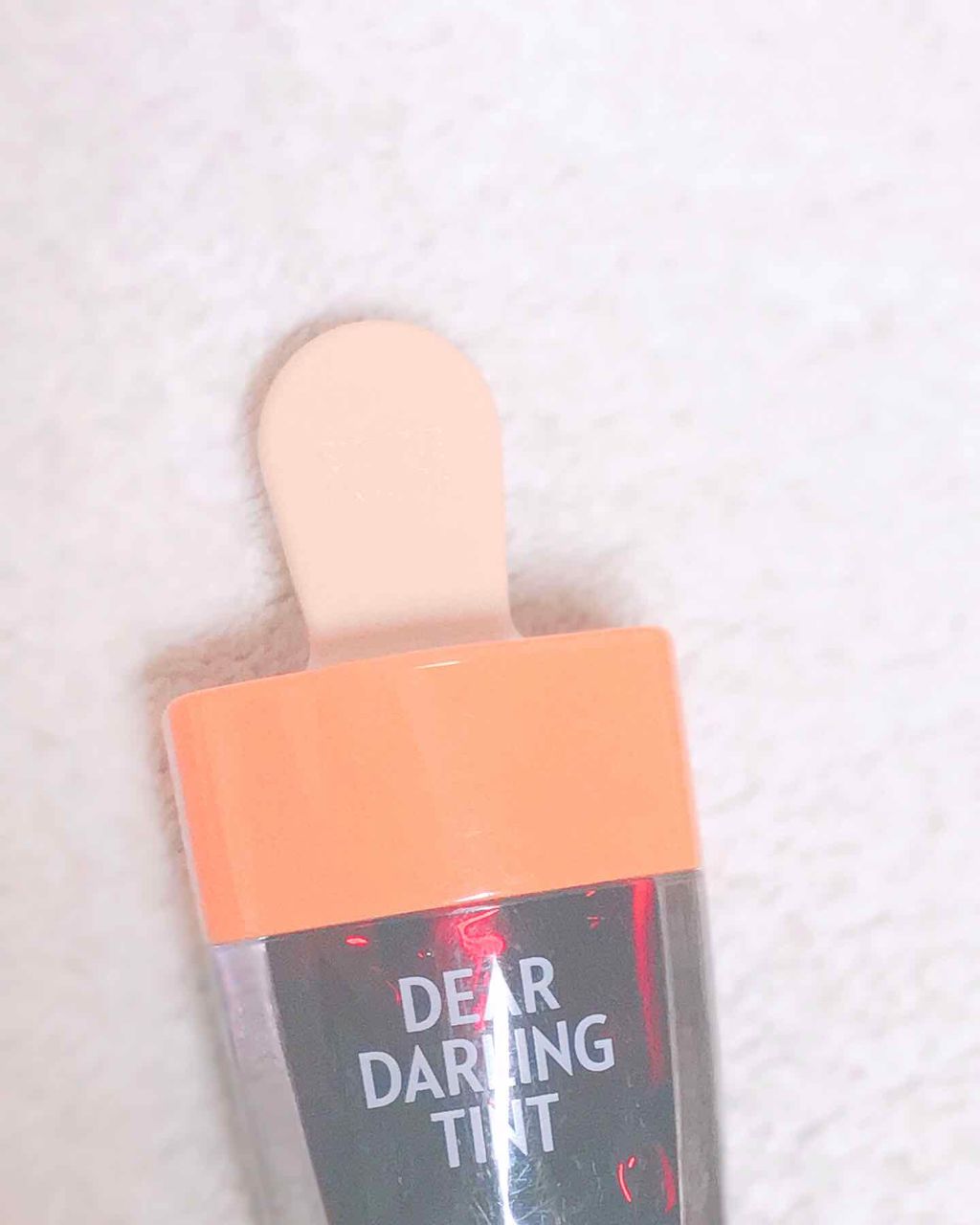 ディアダーリン ウォータージェルティント (アイスティント)/ETUDE/口紅を使ったクチコミ(1枚目)