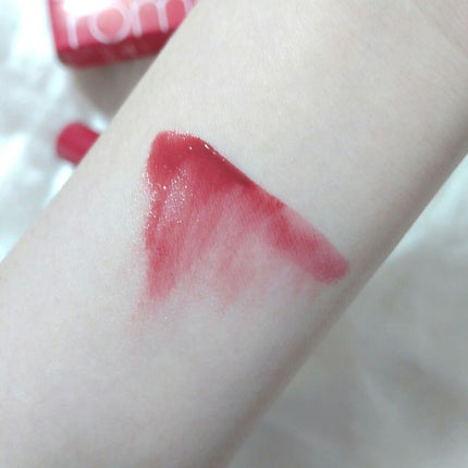 ジューシーラスティングティント/rom&nd/リップティントを使ったクチコミ(2枚目)