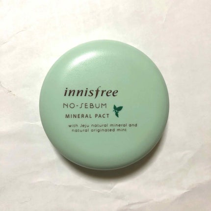 ノーセバム ミネラルパクト N/innisfree/プレストパウダーを使ったクチコミ(1枚目)