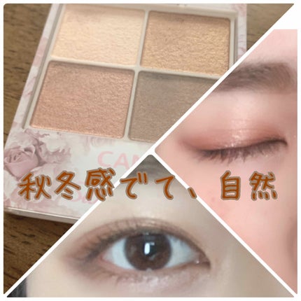 シルキースフレアイズ/キャンメイク/アイシャドウパレットを使ったクチコミ(1枚目)