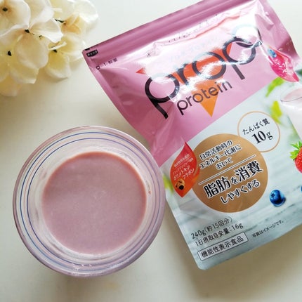 プロポ プロテイン(カフェオレ味)/ロート製薬/その他プロテインを使ったクチコミ(7枚目)