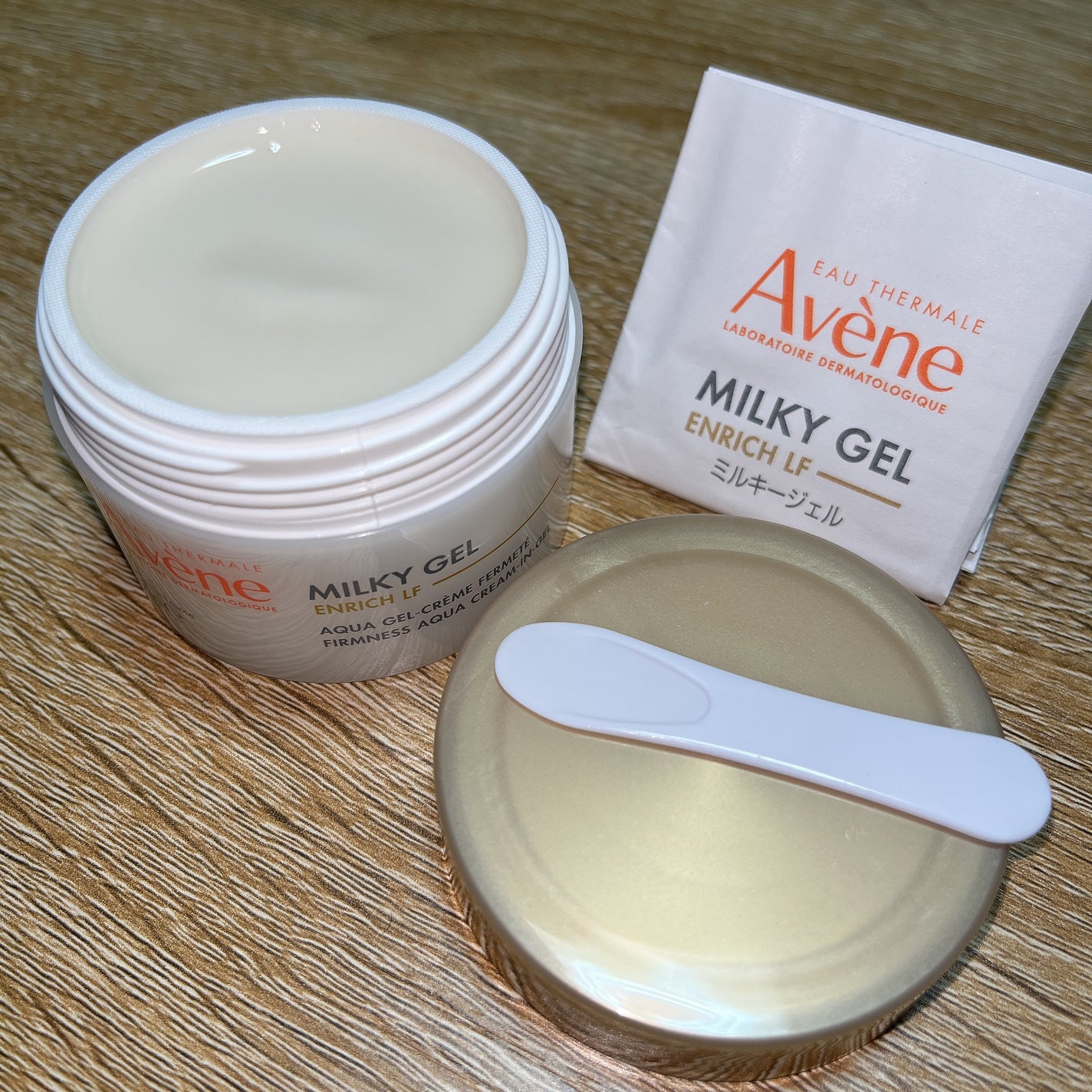 ミルキージェル エンリッチ LF/アベンヌ/フェイスクリームを使ったクチコミ(2枚目)