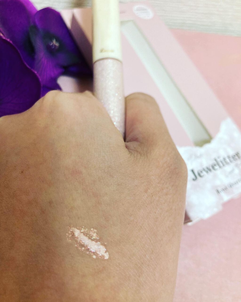 ジュエリッター/Linoue/グリッターを使ったクチコミ（3枚目）