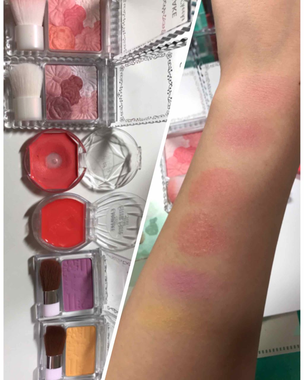 リシェ フォギーオン チークス/Visée/パウダーチークを使ったクチコミ（2枚目）