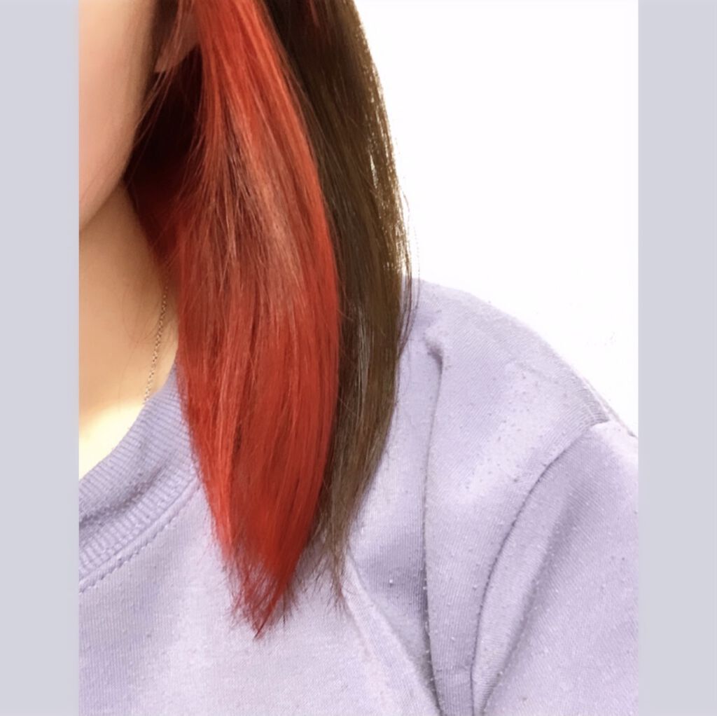 デビルズトリック スパイシーレッド/クイスクイス/ヘアカラーを使ったクチコミ（3枚目）