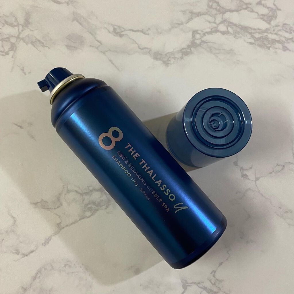 エイトザタラソ ユー CBD＆リラクシング バブルスパ 炭酸泡シャンプー/エイトザタラソ/市販シャンプーを使ったクチコミ（2枚目）