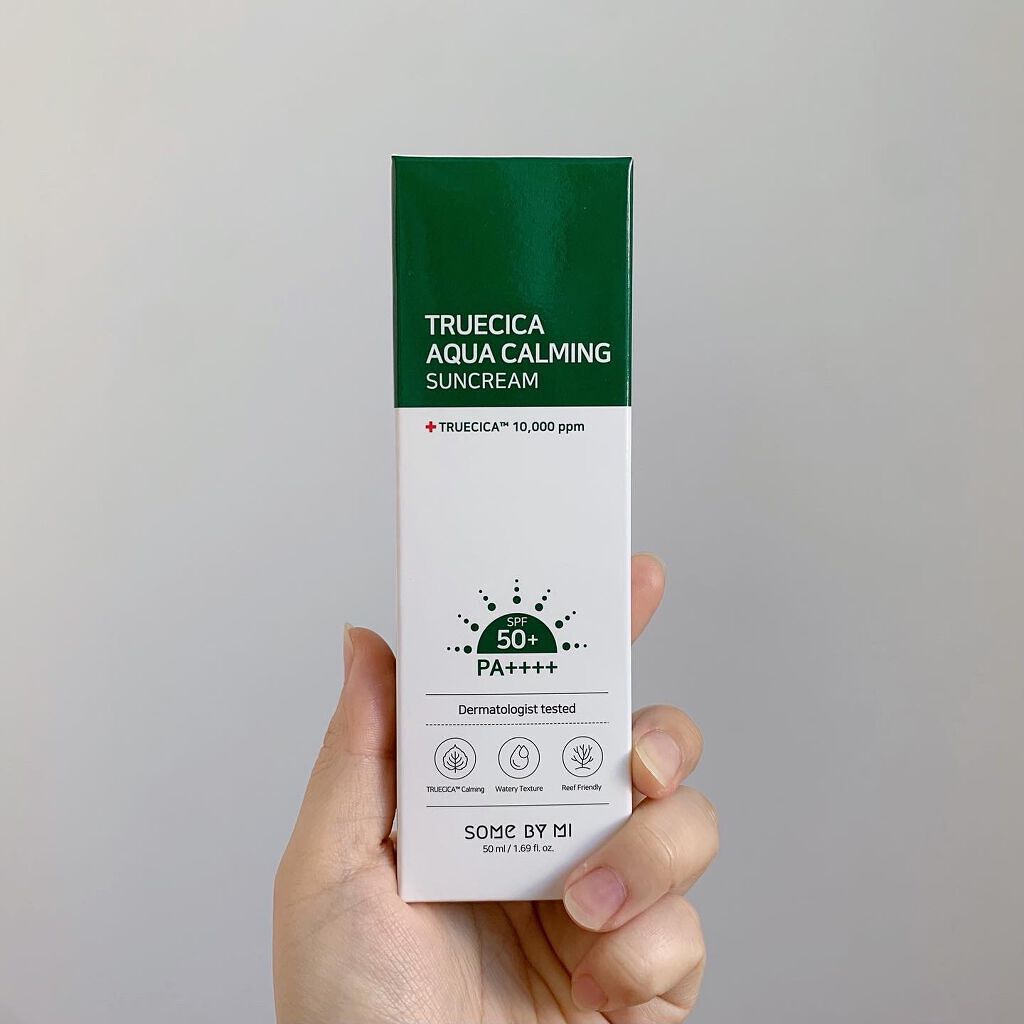 TRUECICA アクアカーミング日焼け止め/SOME BY MI/日焼け止めクリームを使ったクチコミ(2枚目)