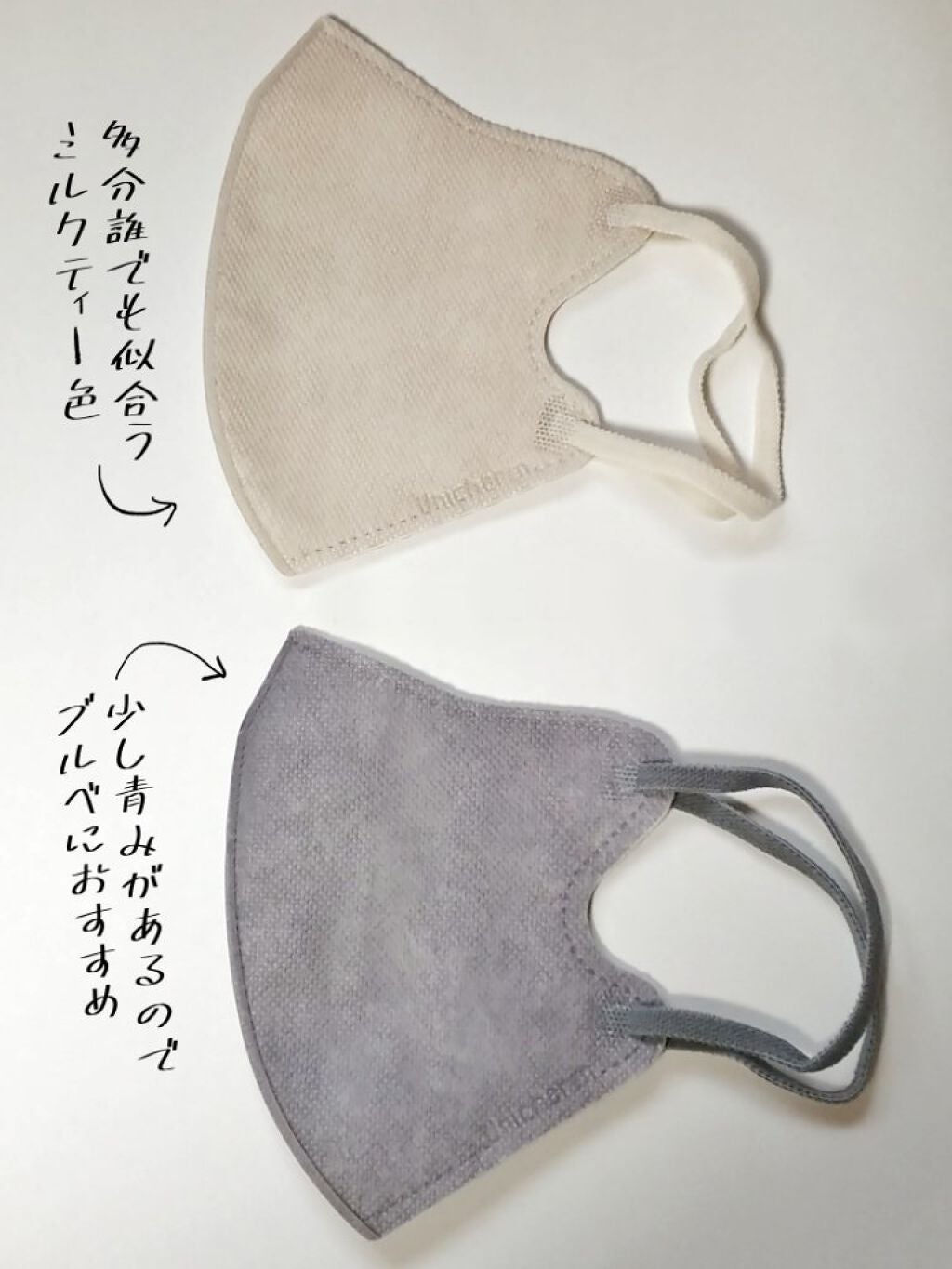 超快適マスク SMART COLOR/ユニ・チャーム/マスクを使ったクチコミ(2枚目)