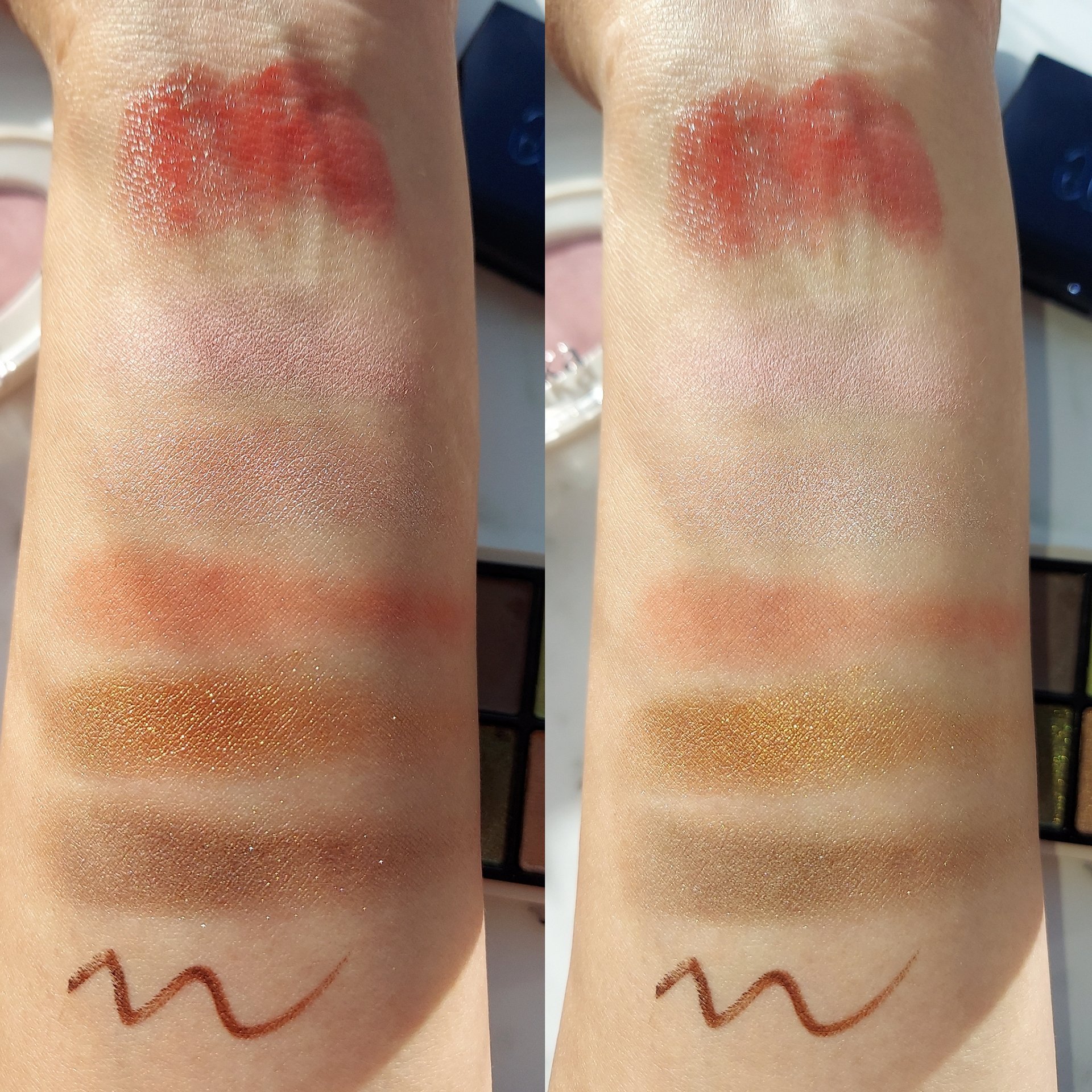 アイグロウジェム スキンシャドウ 21M retro noble/DECORTÉ/ジェル・クリームアイシャドウを使ったクチコミ（2枚目）