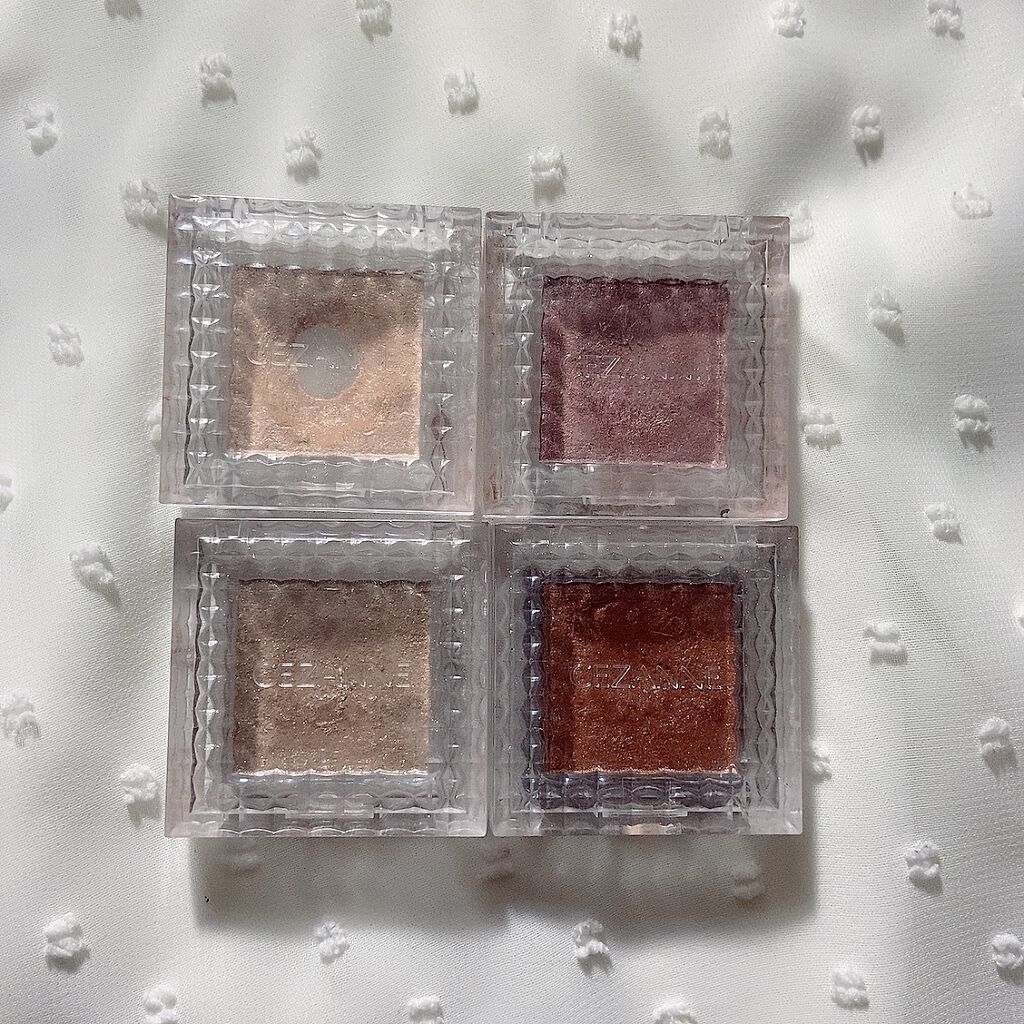 シングルカラーアイシャドウ/CEZANNE/単色アイシャドウを使ったクチコミ(1枚目)