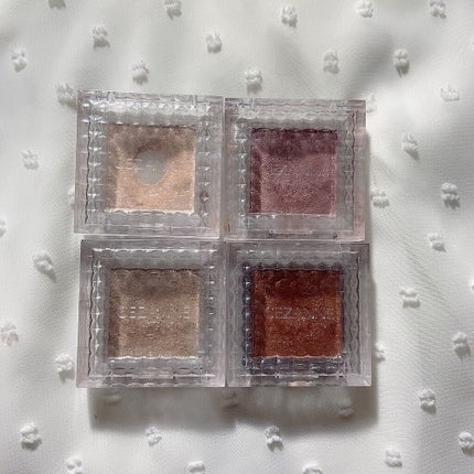 シングルカラーアイシャドウ/CEZANNE/単色アイシャドウを使ったクチコミ(1枚目)