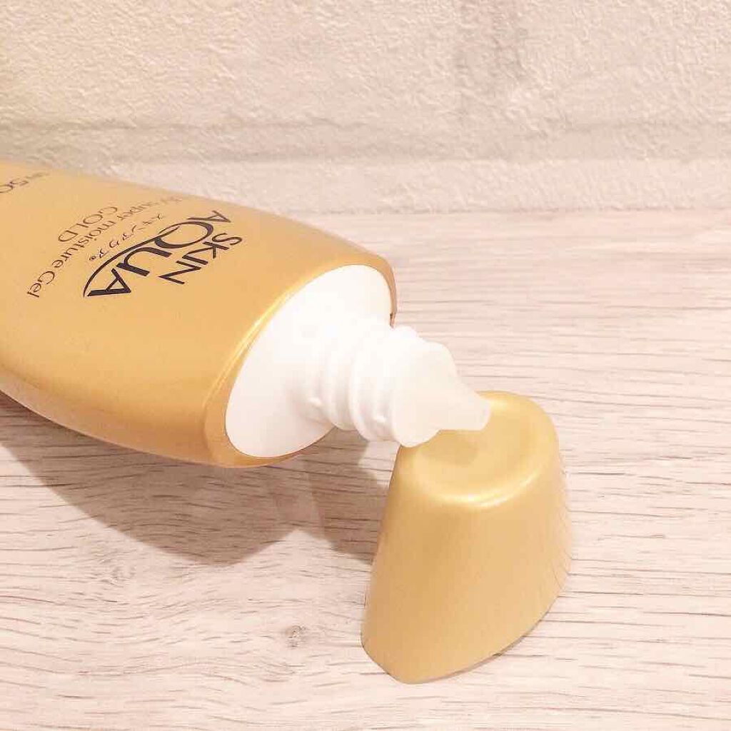 スーパーモイスチャージェルゴールド/スキンアクア/日焼け止めジェルを使ったクチコミ（2枚目）