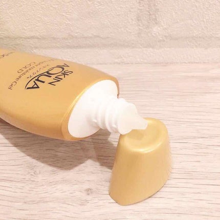 スーパーモイスチャージェルゴールド/スキンアクア/日焼け止めジェルを使ったクチコミ(2枚目)