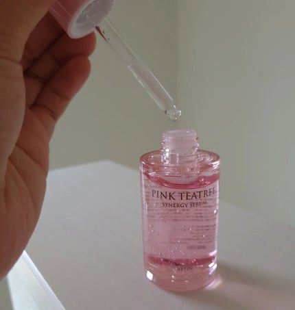 ピンクティーツリーシナジーセラム/APLIN/美容液を使ったクチコミ(2枚目)