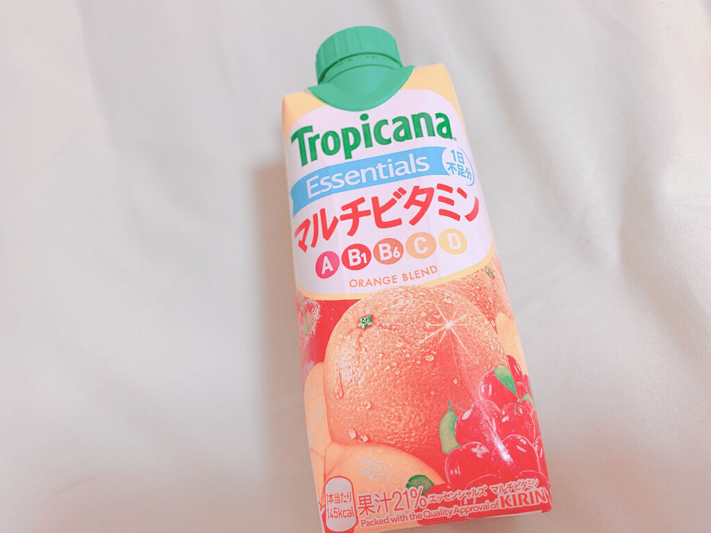 トロピカーナ エッセンシャルズ/トロピカーナ/スムージーを使ったクチコミ（2枚目）