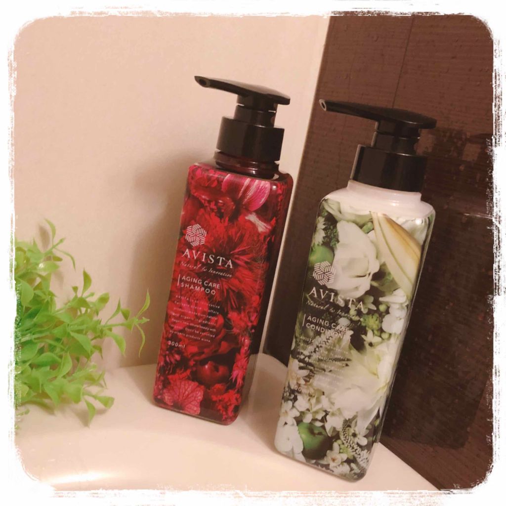 アビスタ エイジングケアシャンプー／コンディショナー コンディショナー 300ml/AVISTA/市販シャンプーを使ったクチコミ（1枚目）