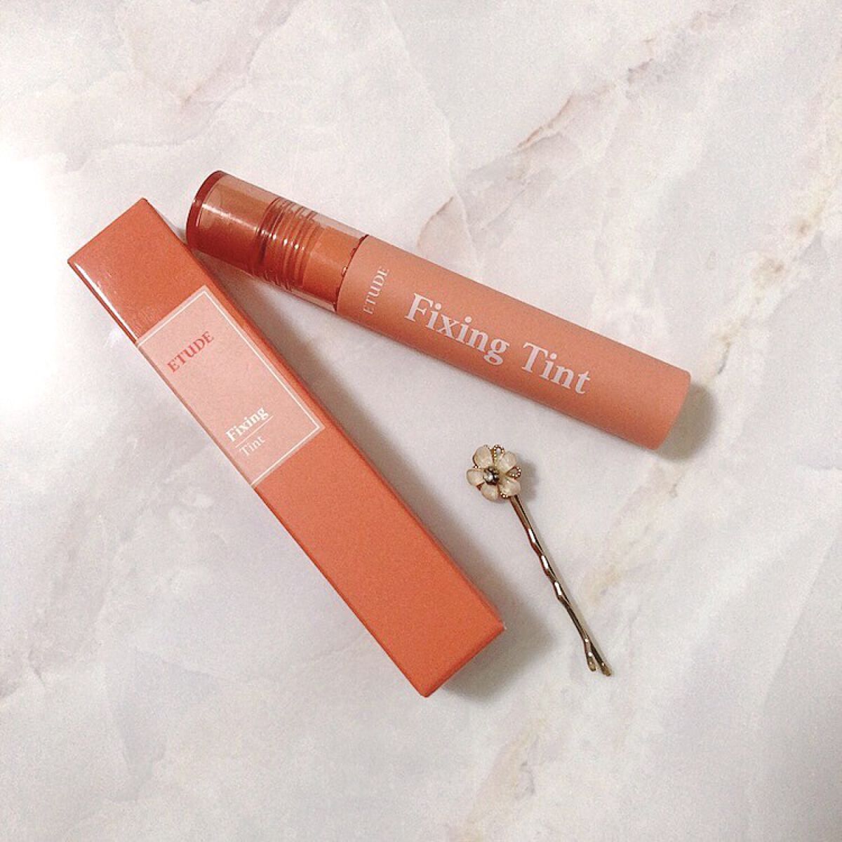 フィクシングティント/ETUDE/リップティントを使ったクチコミ（2枚目）