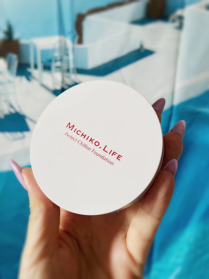 パーフェクトシフォンファンデーション/MICHIKO.LIFE/パウダーファンデーションを使ったクチコミ(1枚目)