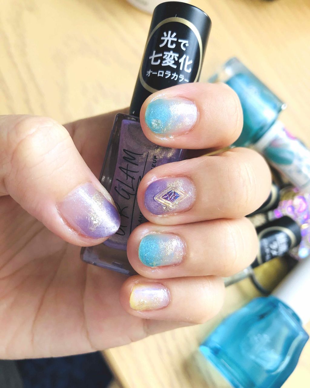 クイックトップコート/ettusais/ネイルトップコートを使ったクチコミ（2枚目）