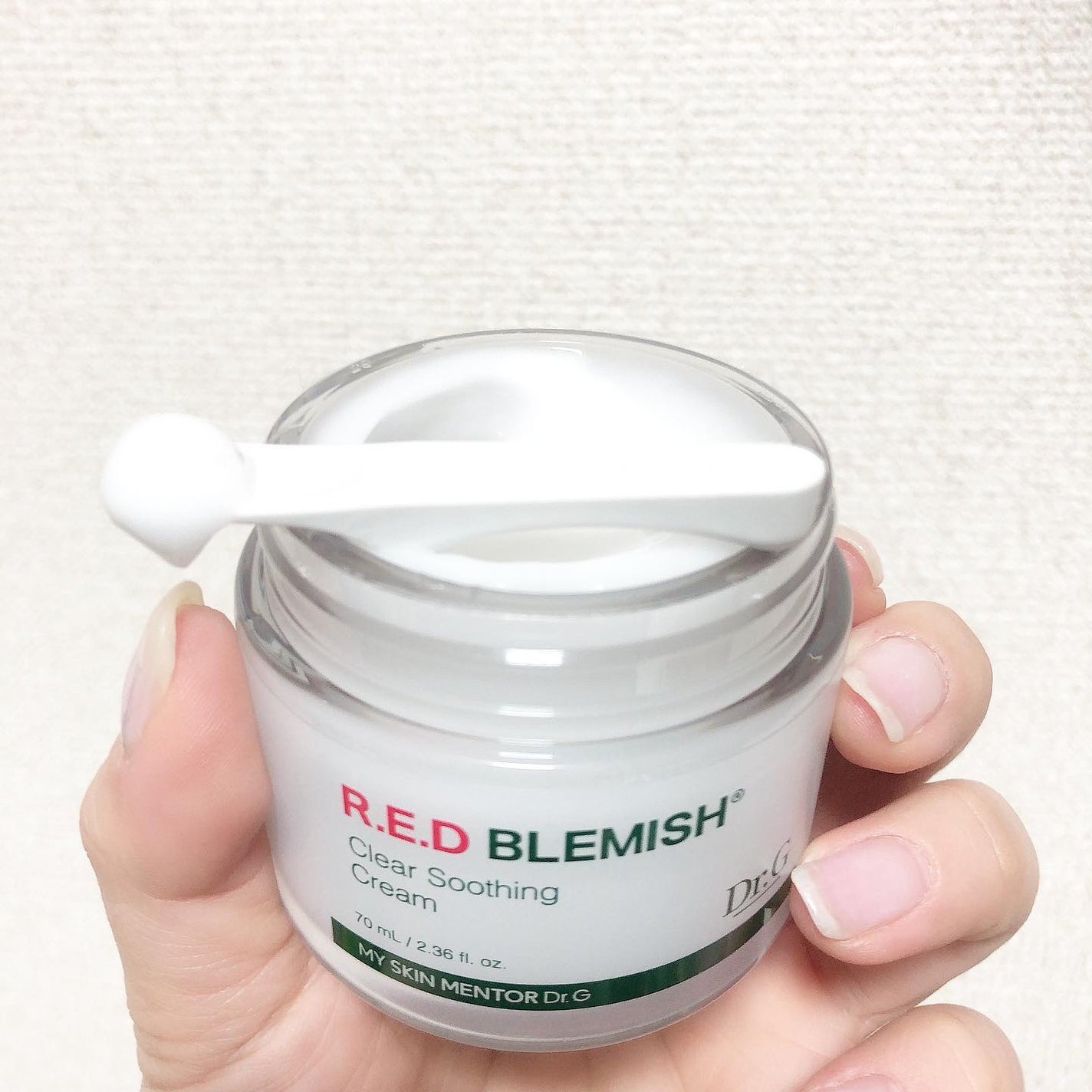 レッドブレミッシュ クリアスージングクリーム/Dr.G/フェイスクリームを使ったクチコミ(2枚目)