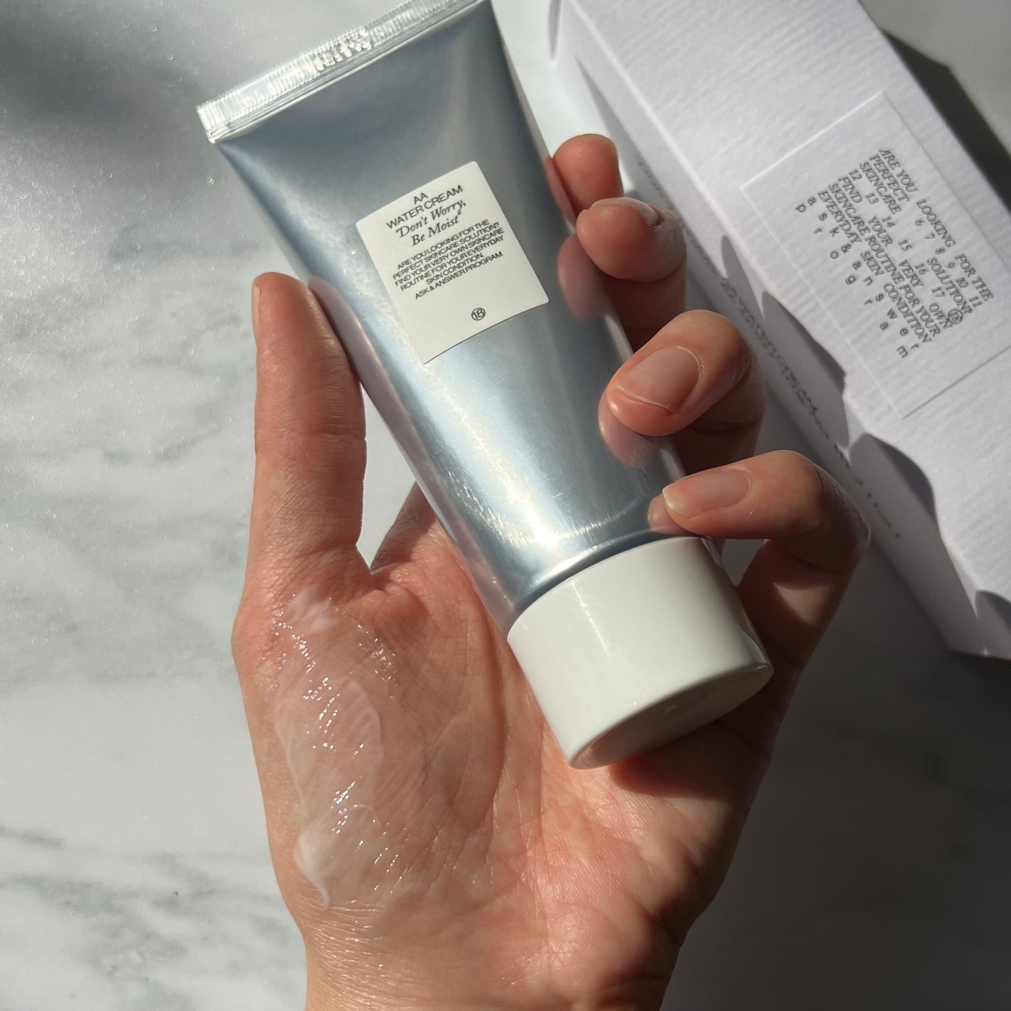 AA ウォータークリーム/Shangpree/フェイスクリームを使ったクチコミ(4枚目)