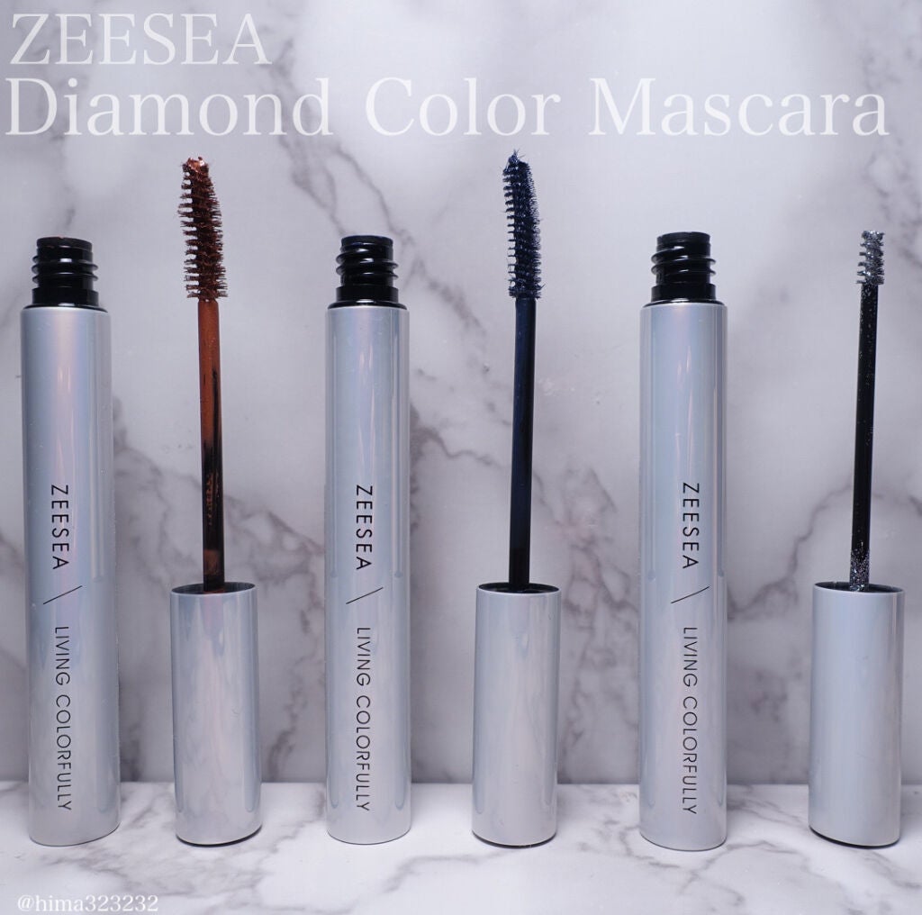 ダイヤモンドシリーズ カラーマスカラ/ZEESEA/マスカラを使ったクチコミ(2枚目)