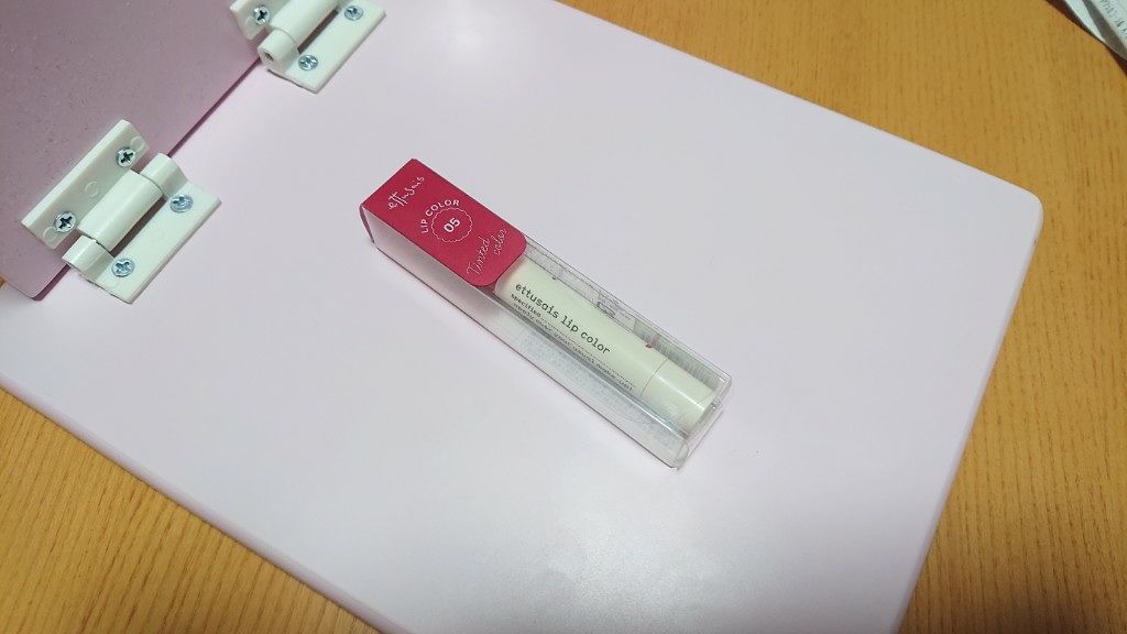 リップカラー/ettusais/口紅を使ったクチコミ（2枚目）