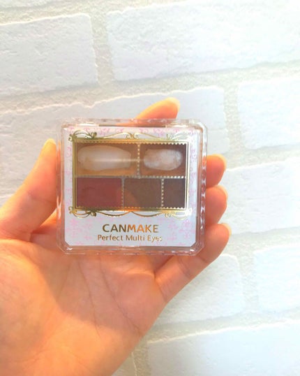 パーフェクトマルチアイズ/キャンメイク/アイシャドウパレットを使ったクチコミ(1枚目)