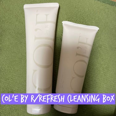 【COL'E by R/REFRESH CLEANSING BOX】

・mild cleansing balm
・creamy face wash　　の2点セットで¥9,750

ストック含め2セット