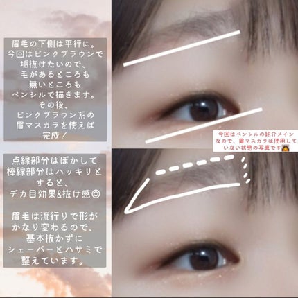 ファッションブロウ パウダーインペンシル N/MAYBELLINE NEW YORK/アイブロウペンシルを使ったクチコミ(2枚目)