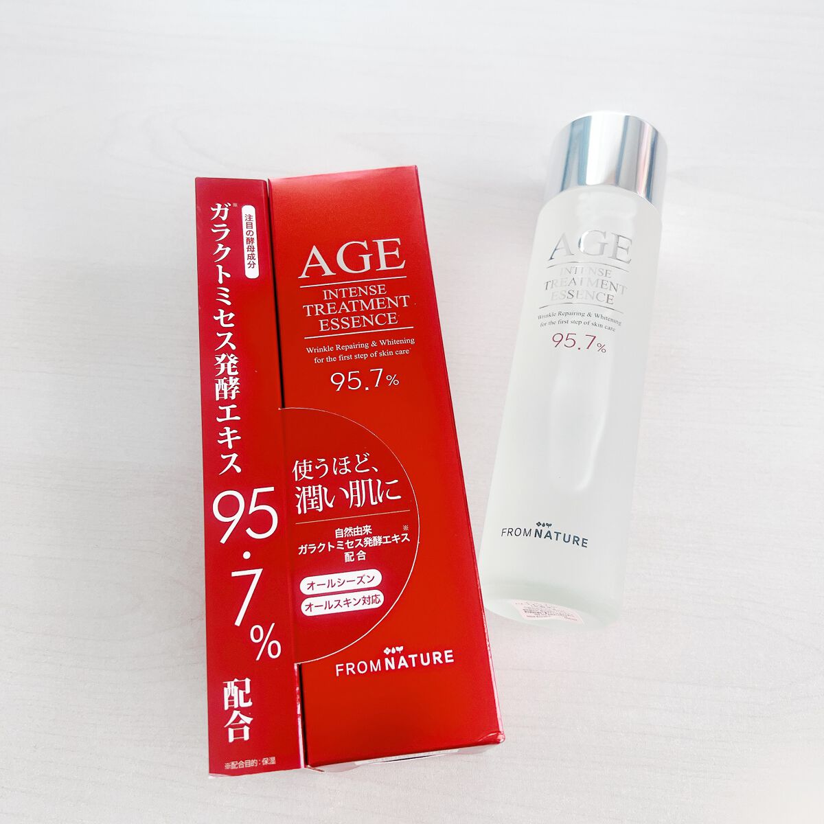 エイジ トリートメント エッセンス 95.7%/FROM NATURE/化粧水を使ったクチコミ（1枚目）