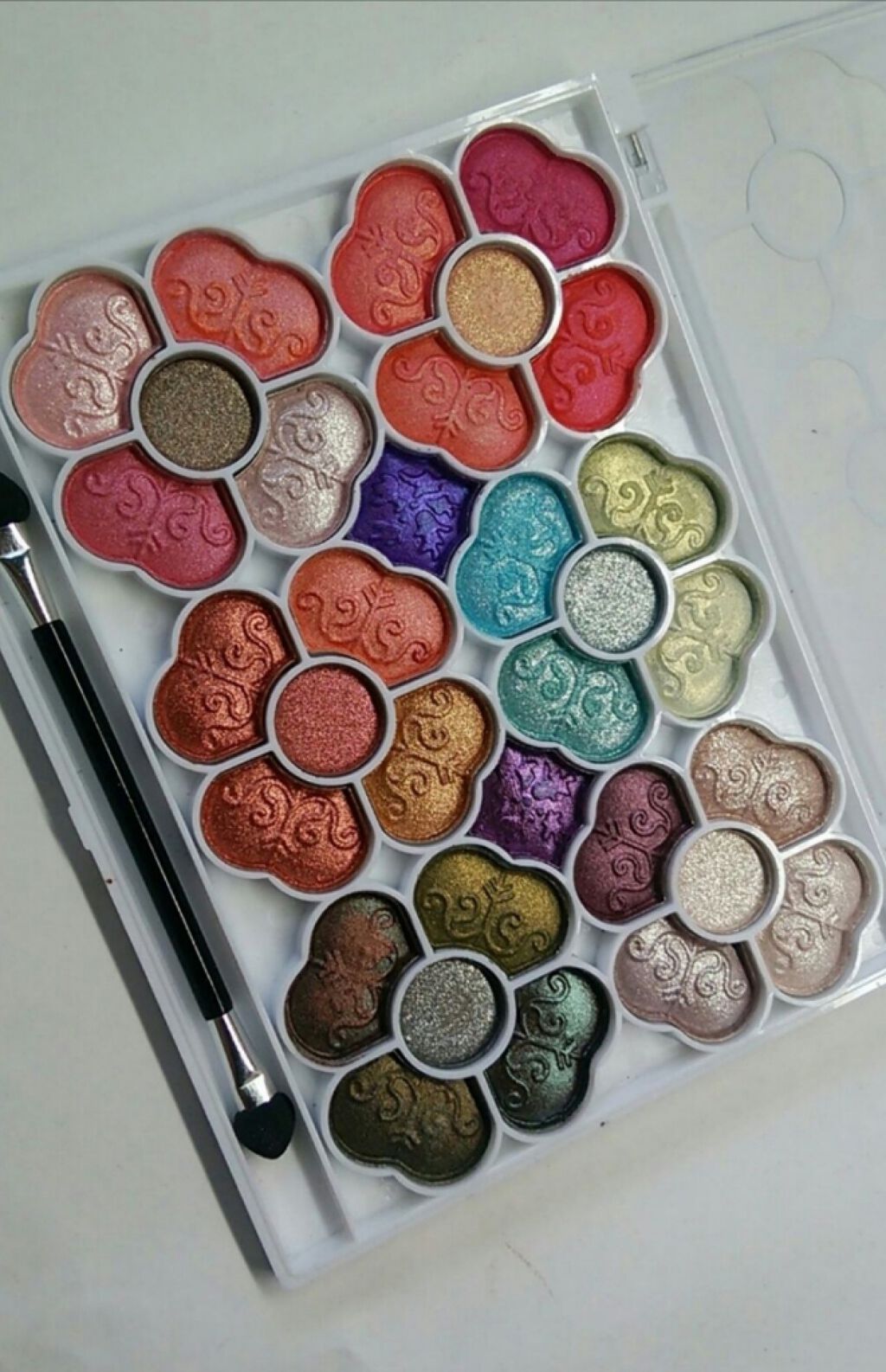 アイカラーパレット/ティアラガール/アイシャドウパレットを使ったクチコミ（3枚目）