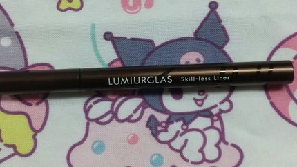 スキルレスライナー/LUMIURGLAS/リキッドアイライナーを使ったクチコミ(3枚目)