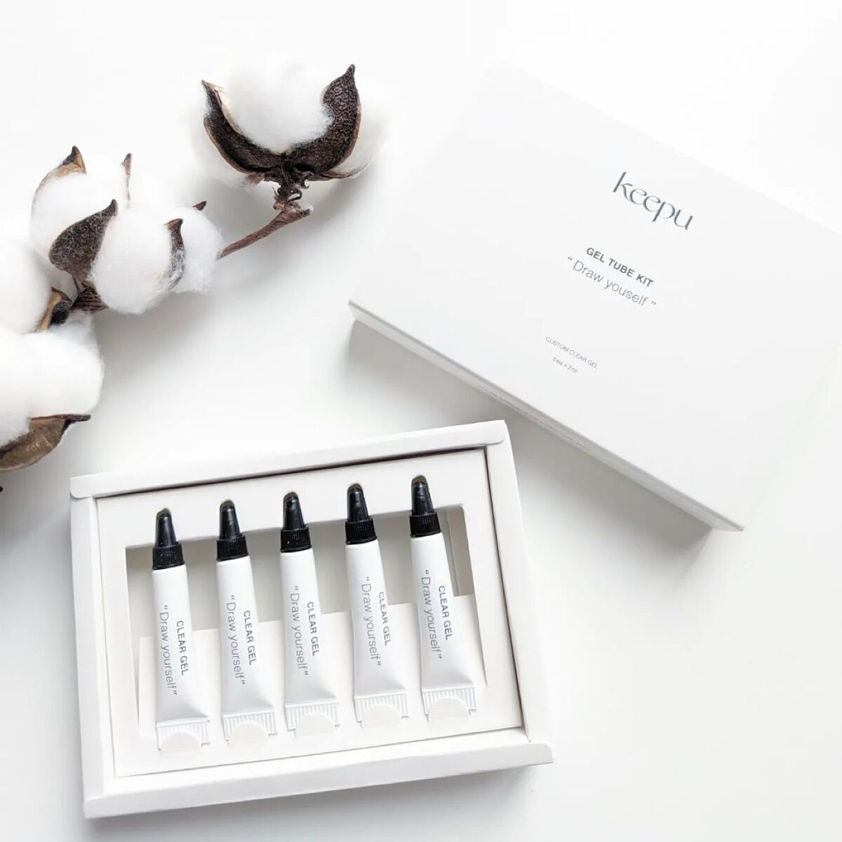 カスタムジェルチューブ/KEEPU/ジェルネイルを使ったクチコミ（2枚目）