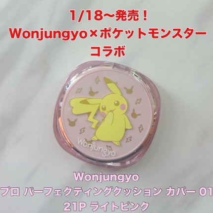 ウォンジョンヨ プロ パーフェクティングクッション カバー/Wonjungyo/クッションファンデーションを使ったクチコミ(1枚目)
