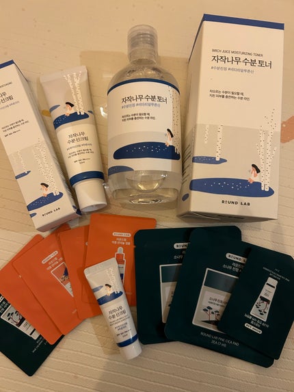 白樺水分uvクリーム/ROUND LAB/日焼け止めクリームを使ったクチコミ(1枚目)