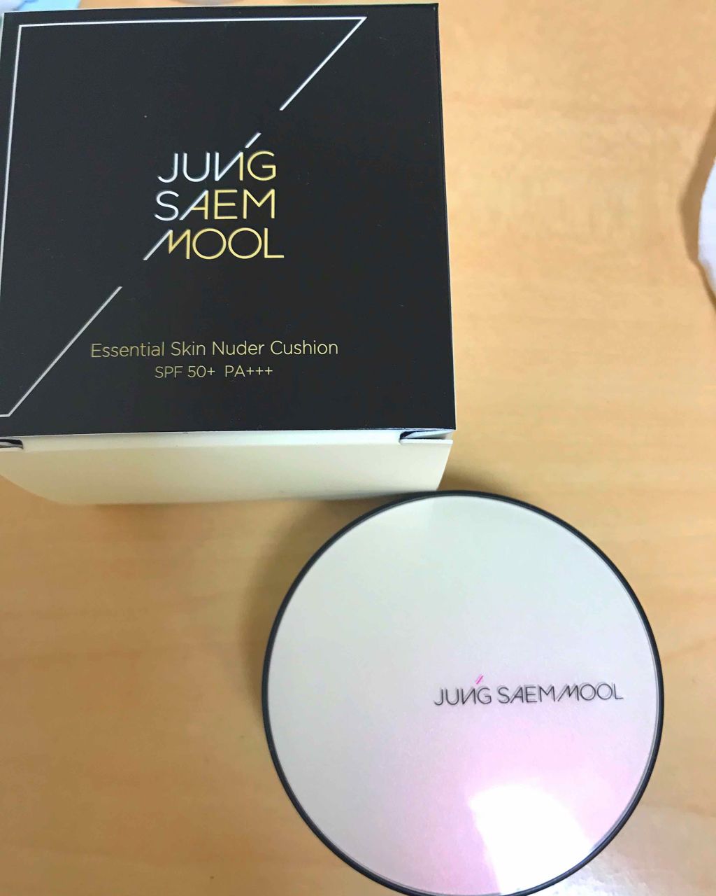 エッセンシャル スキン ヌーダー クッション/JUNG SAEM MOOL/クッションファンデーションを使ったクチコミ（1枚目）