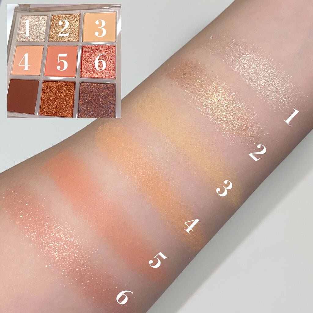 ムジークタイガープレイカラーアイズ/ETUDE/アイシャドウパレットを使ったクチコミ(5枚目)