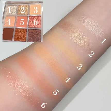 ムジークタイガープレイカラーアイズ/ETUDE/アイシャドウパレットを使ったクチコミ(5枚目)