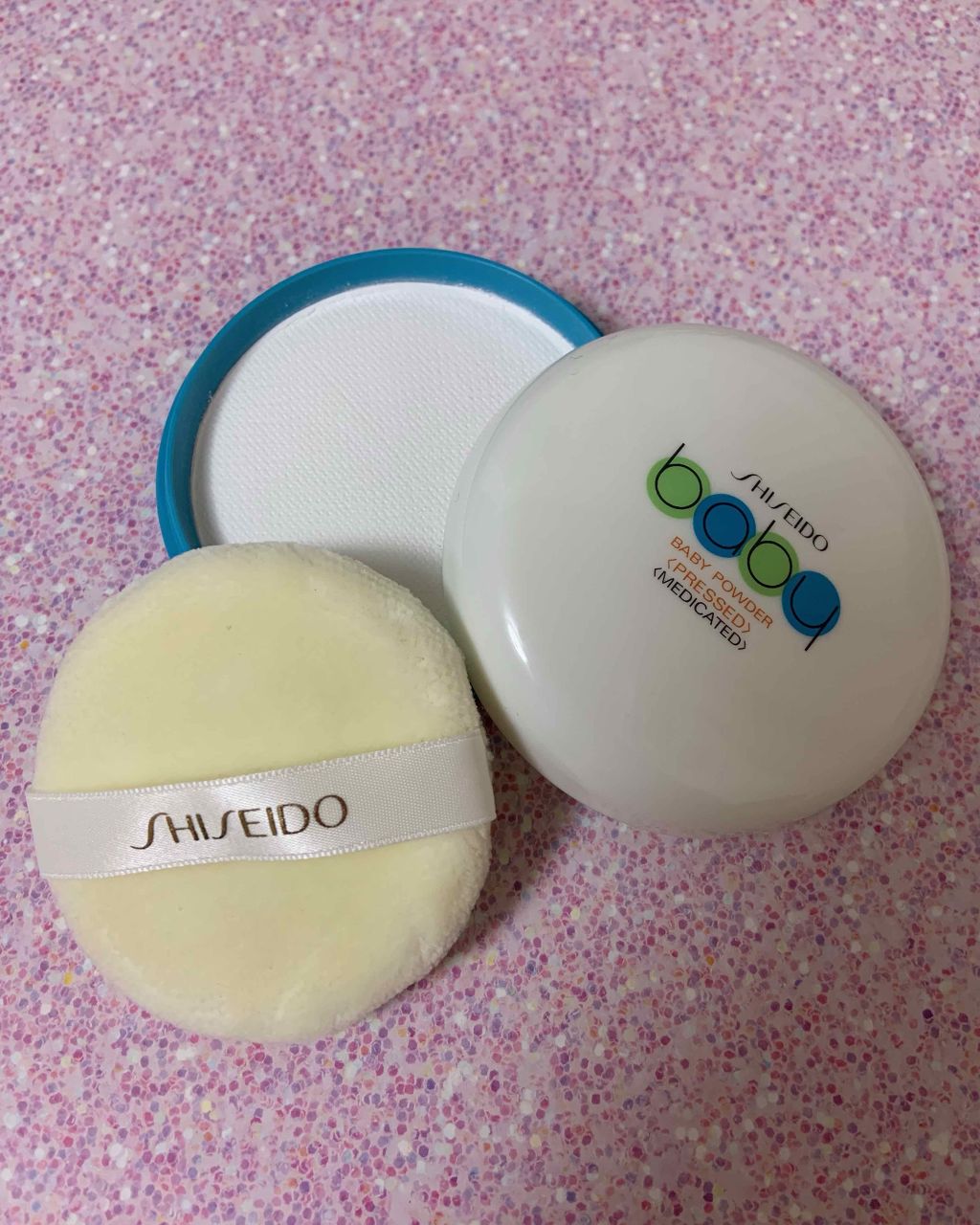 資生堂ベビーパウダー(プレスド)/ベビー/ボディパウダーを使ったクチコミ(1枚目)