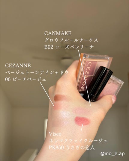 ベージュトーンアイシャドウ/CEZANNE/アイシャドウパレットを使ったクチコミ(5枚目)