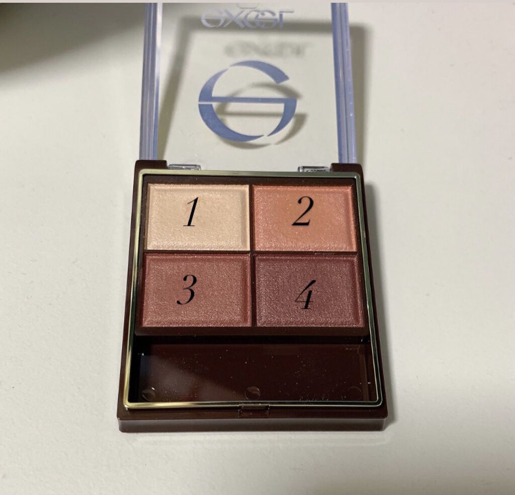 スキニーリッチシャドウ/excel/アイシャドウパレットを使ったクチコミ（2枚目）