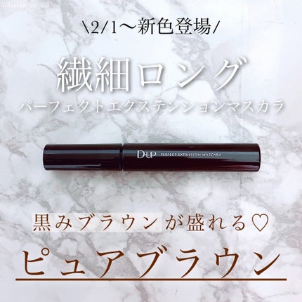 パーフェクトエクステンション マスカラ/D-UP/マスカラを使ったクチコミ(1枚目)