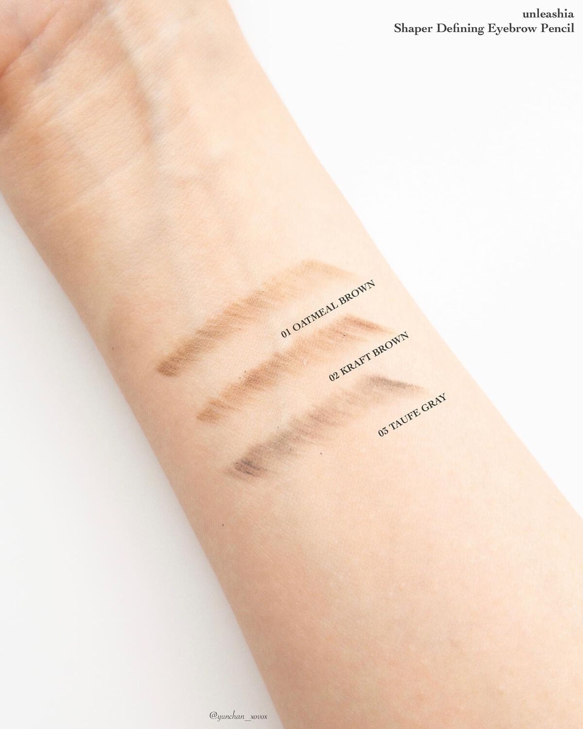 シェイパーディファイニングアイブロウペンシル/unleashia/アイブロウペンシルを使ったクチコミ(4枚目)